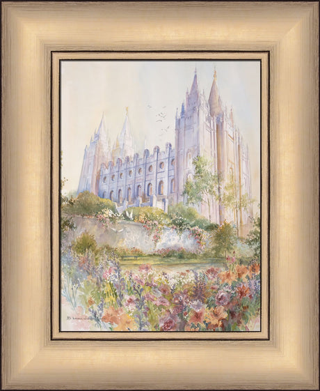 Salt Lake Temple by Laura Wilson