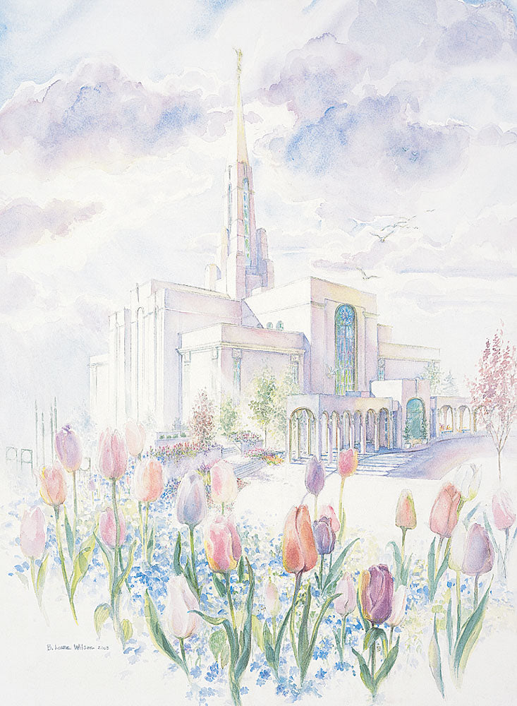 Bountiful Temple by Laura Wilson
