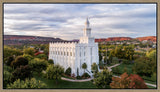 St. George Temple - Canyon View by Lance Bertola