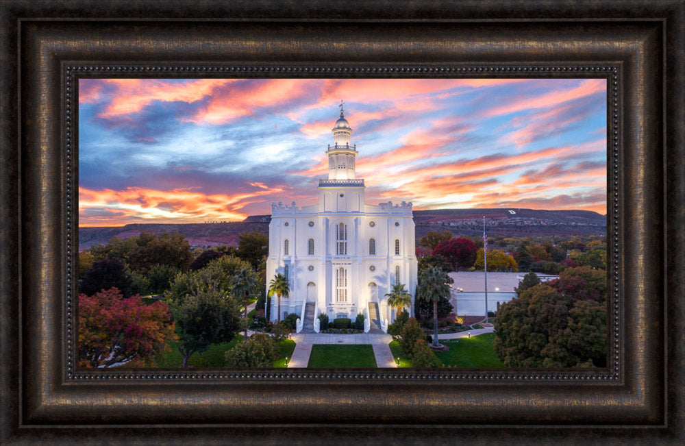 St. George Temple - Greater Heights by Lance Bertola