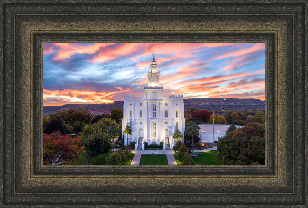 St. George Temple - Greater Heights by Lance Bertola