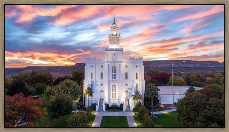 St. George Temple - Greater Heights by Lance Bertola