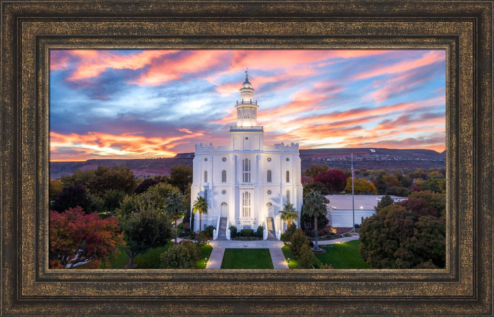 St. George Temple - Greater Heights by Lance Bertola