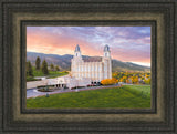 Manti Utah Temple - Greater Heights by Lance Bertola