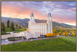 Manti Utah Temple - Greater Heights by Lance Bertola