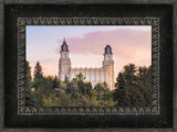 Manti Utah Temple - Summer Sunset by Lance Bertola