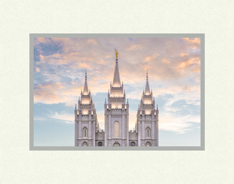 Salt Lake City Utah Temple - Guiding Lights by Lance Bertola