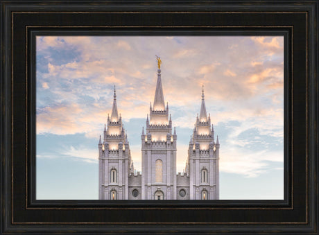 Salt Lake City Utah Temple - Guiding Lights by Lance Bertola