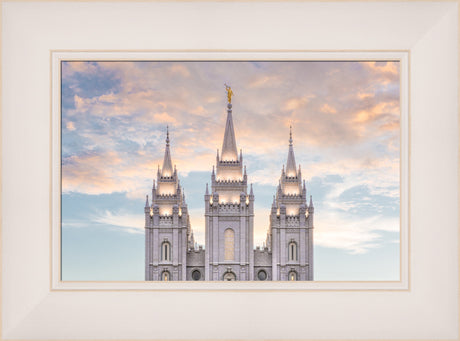 Salt Lake City Utah Temple - Guiding Lights by Lance Bertola