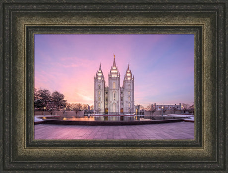 Salt Lake City Temple - Glorious Promises by Lance Bertola