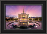 Ogden Utah Temple - Sunrise Reflection by Lance Bertola