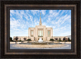 Ogden Utah Temple - East Fountain by Lance Bertola