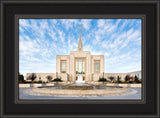 Ogden Utah Temple - East Fountain by Lance Bertola