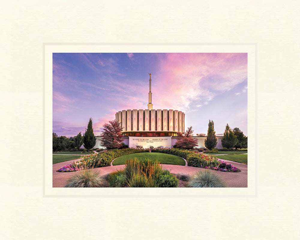 Provo Temple 5x7 print