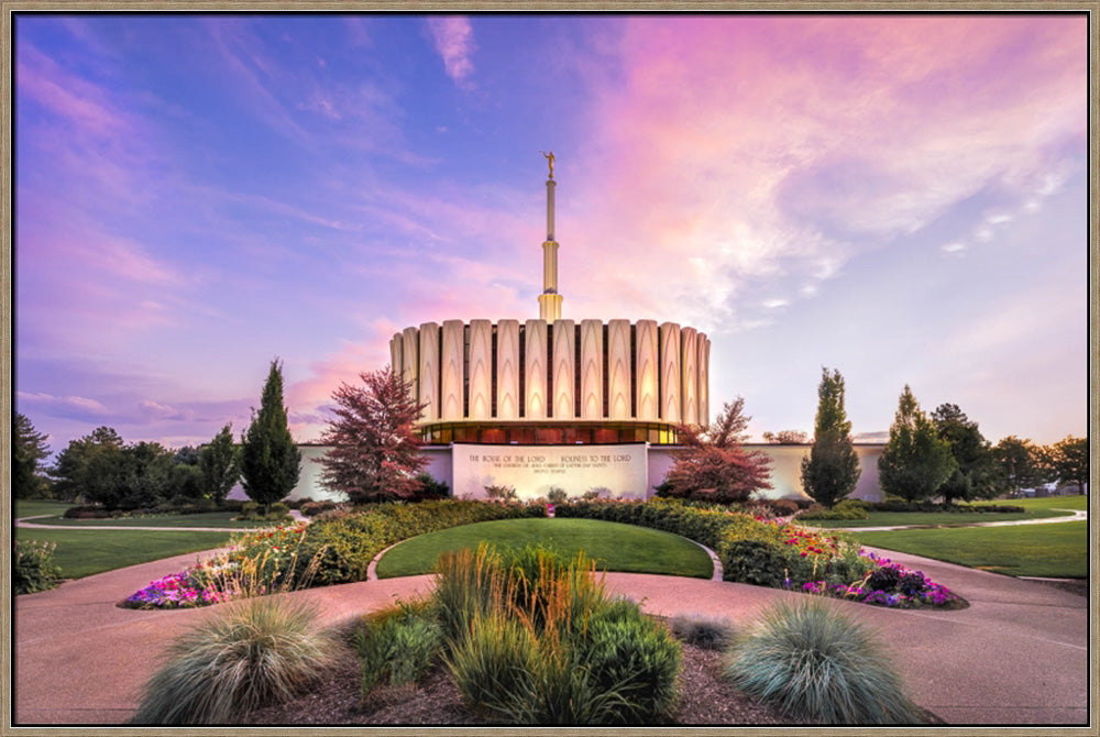 Provo Utah Temple by Lance Bertola