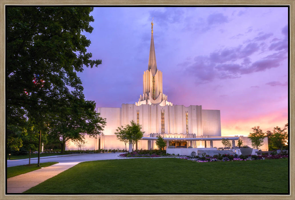 Jordan River Temple - Tender Mercies by Lance Bertola