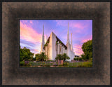 Las Vegas Nevada Temple - Vibrant Sunset by Lance Bertola