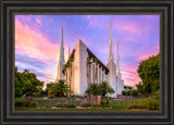 Las Vegas Nevada Temple - Vibrant Sunset by Lance Bertola