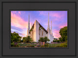 Las Vegas Nevada Temple - Vibrant Sunset by Lance Bertola