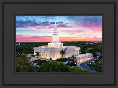 Orlando Temple - Summer Sunset by Lance Bertola