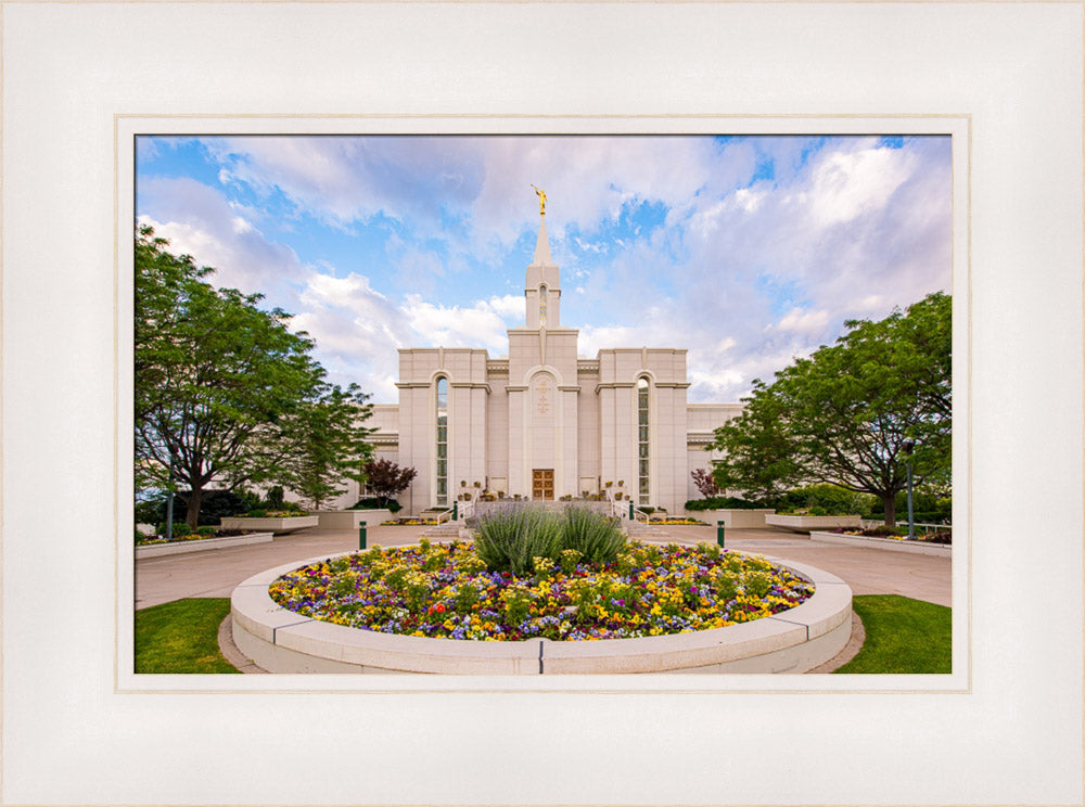 Bountiful Temple - East Gardens by Lance Bertola