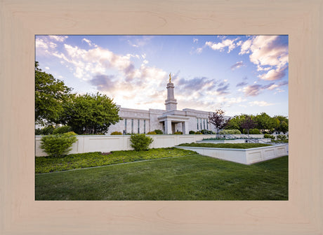 Monticello Temple - Summer Sunrays by Lance Bertola