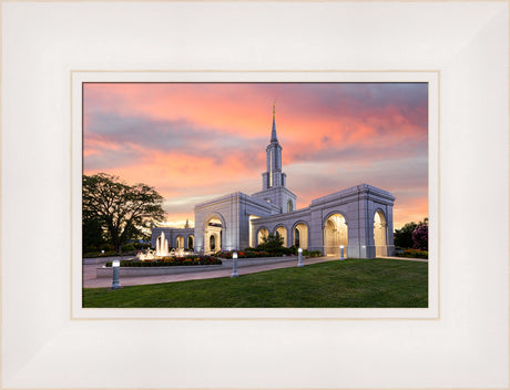 Sacramento California Temple - Sunset by Lance Bertola