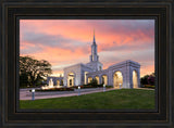 Sacramento California Temple - Sunset by Lance Bertola