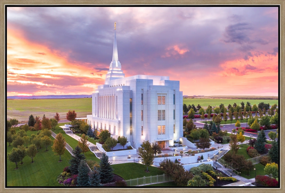 Rexburg Idaho Temple - Greater Heights by Lance Bertola | Altus
