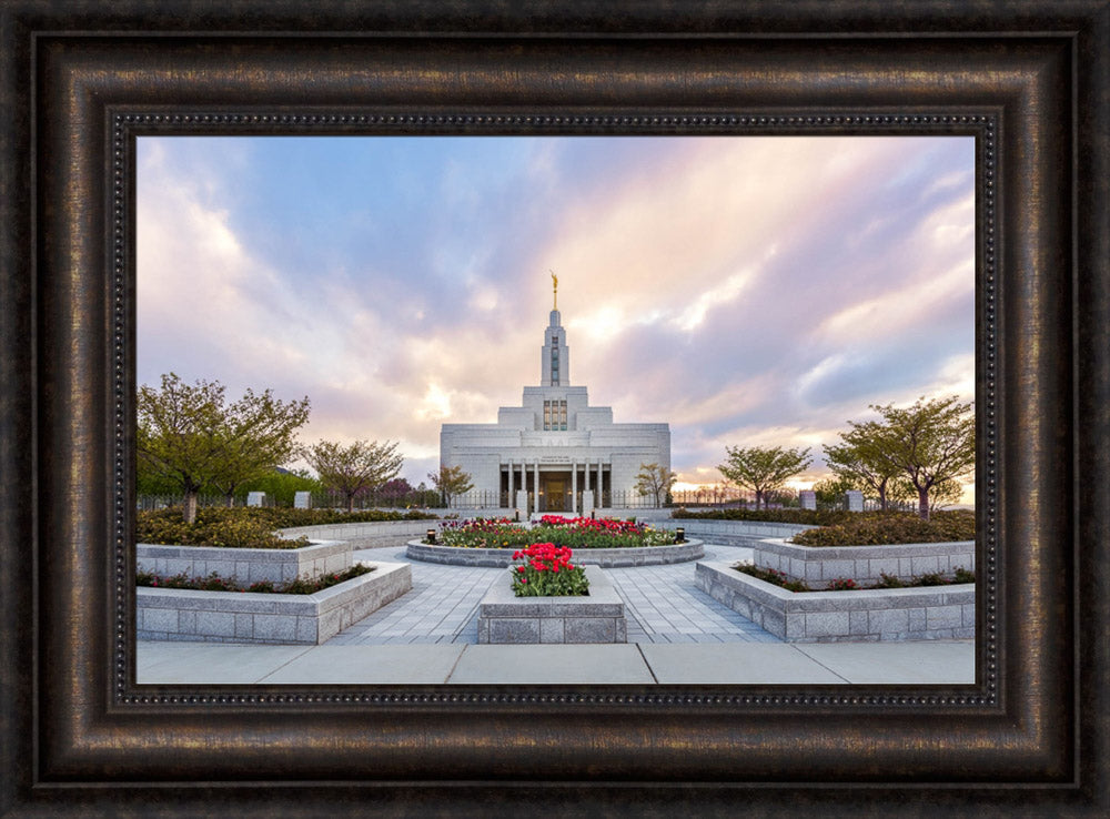 Draper Utah Temple by Lance Bertola