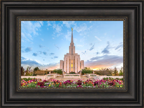 Oquirrh Mountain Temple - Beauty of Creation by Lance Bertola