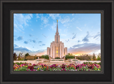 Oquirrh Mountain Temple - Beauty of Creation by Lance Bertola