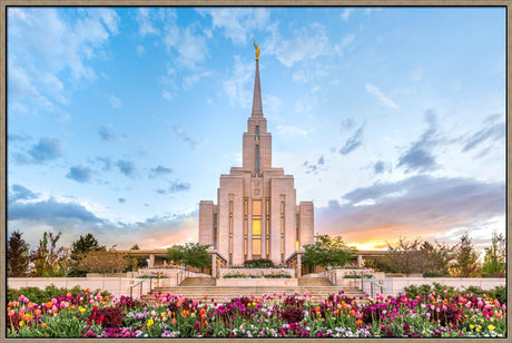 Oquirrh Mountain Temple - Beauty of Creation by Lance Bertola