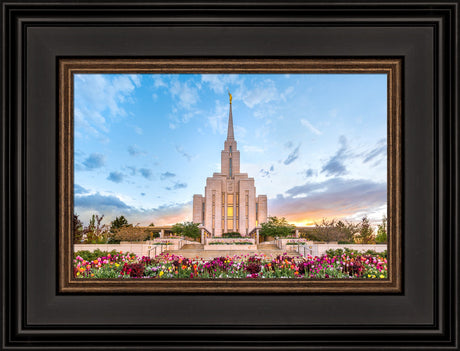 Oquirrh Mountain Temple - Beauty of Creation by Lance Bertola