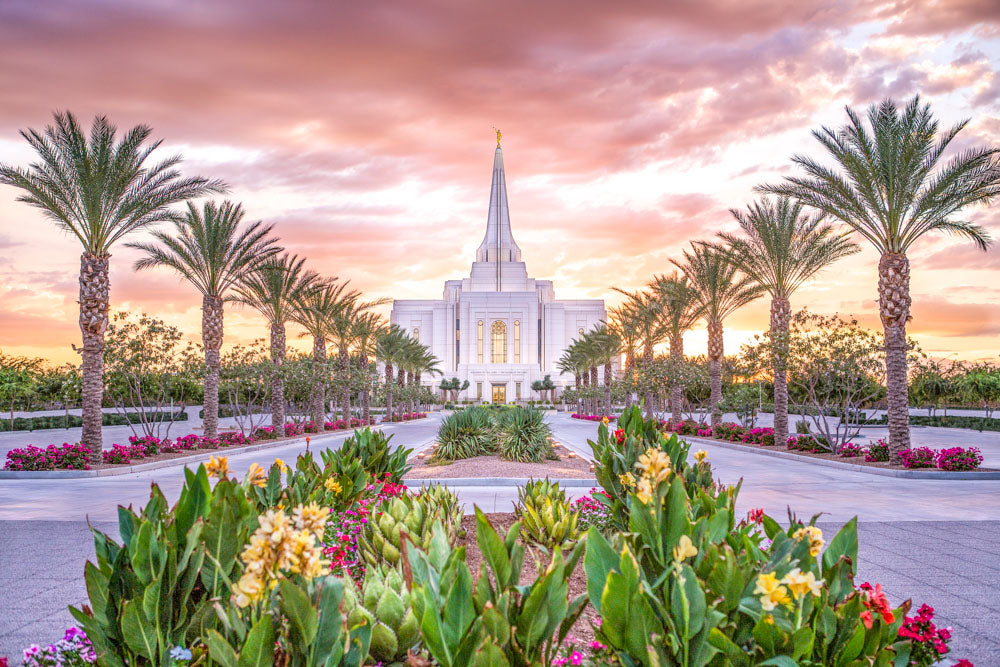 Gilbert Arizona Temple - Oasis of the Soul by Lance Bertola