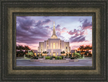 Gilbert Arizona Temple - Entrance by Lance Bertola