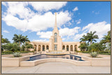 Fort Lauderdale Florida Temple - Reflection Pool by Lance Bertola