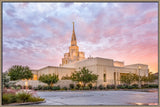 Phoenix Arizona Temple - Sunset Burst by Lance Bertola