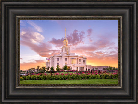 Payson Utah Temple - Lasting Luster by Lance Bertola