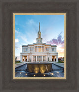 Payson Temple - Fountain by Lance Bertola