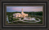 Indianapolis Temple - Sunrise Panorama by Lance Bertola