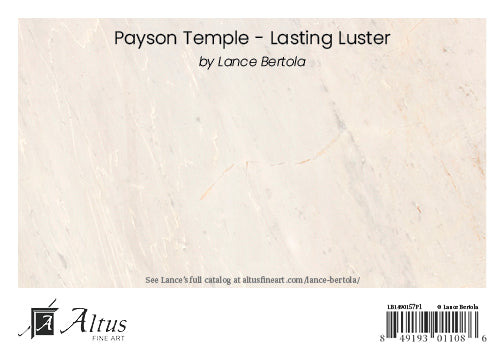 Payson Temple - Lasting Luster 5x7 print