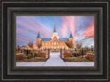 Provo City Center Temple - Sunset Gates by Lance Bertola