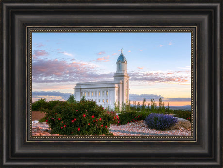 Cedar City Temple - Sacred Trust by Lance Bertola