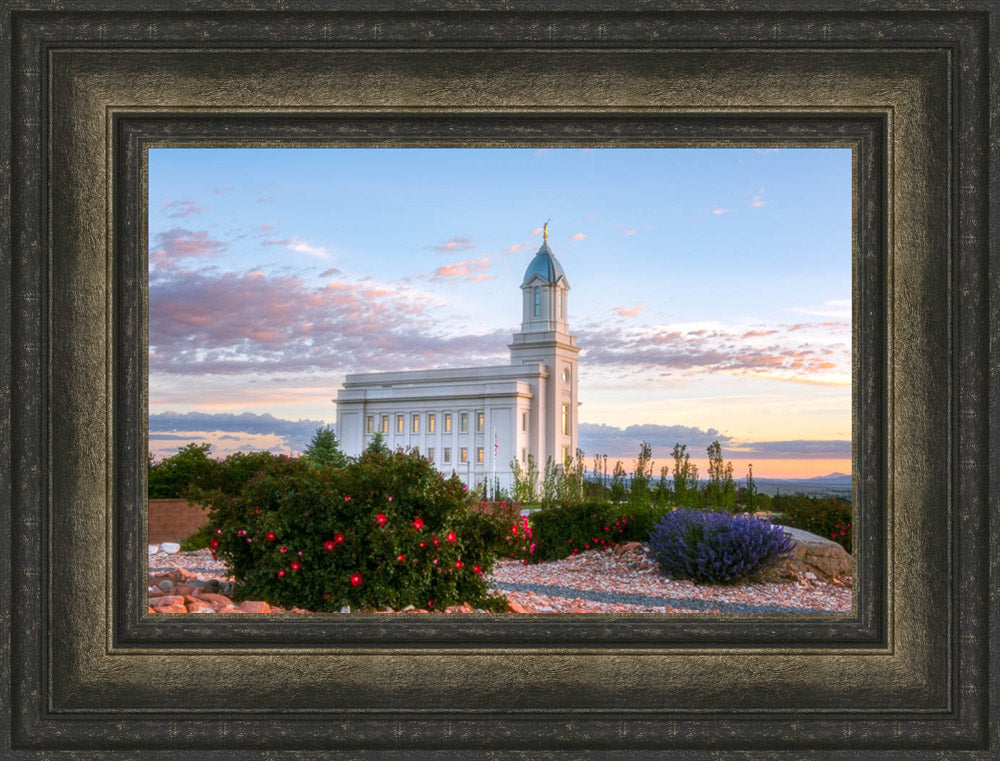 Cedar City Temple - Sacred Trust by Lance Bertola