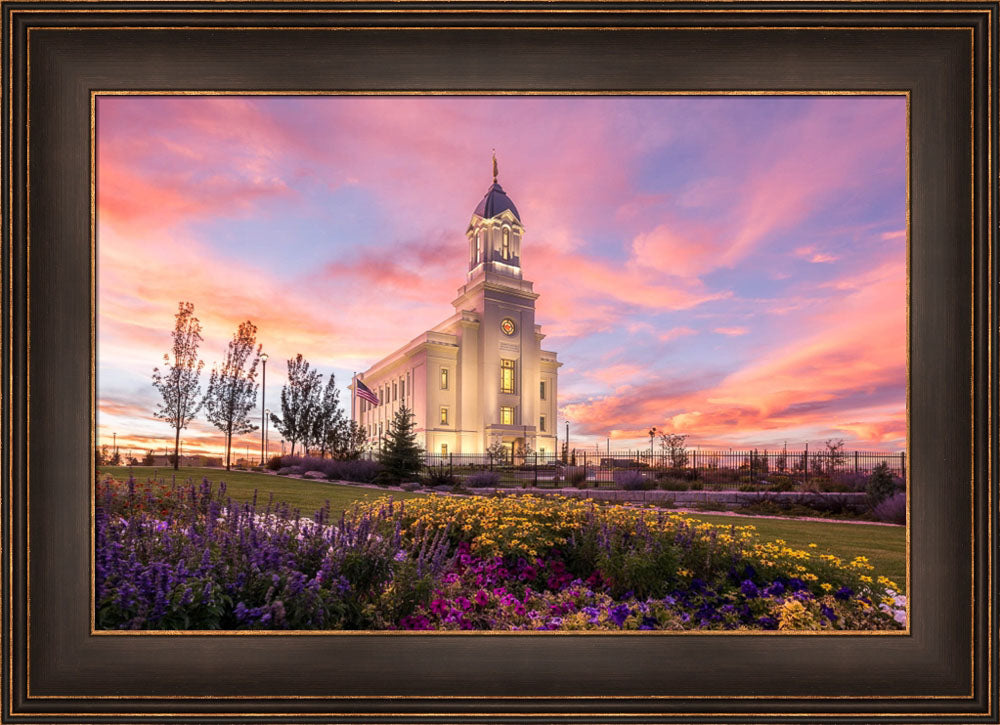 Cedar City Temple - Abiding Faith by Lance Bertola