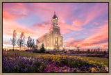 Cedar City Temple - Abiding Faith by Lance Bertola