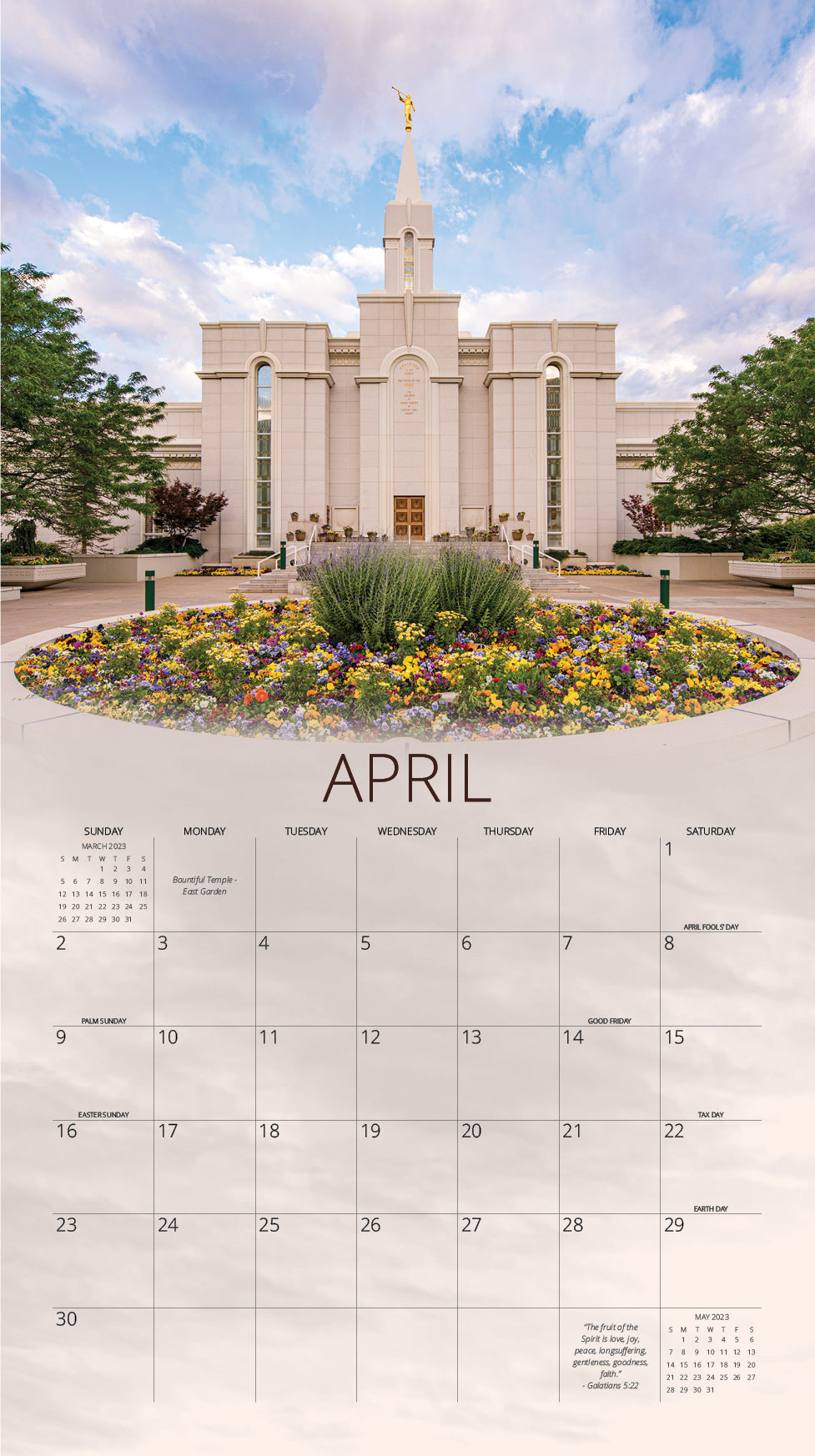 2023 Lance Bertola Calendar - Holy Places