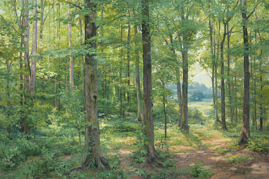 Sacred Grove by Linda Curley Christensen | Altus Fine Art