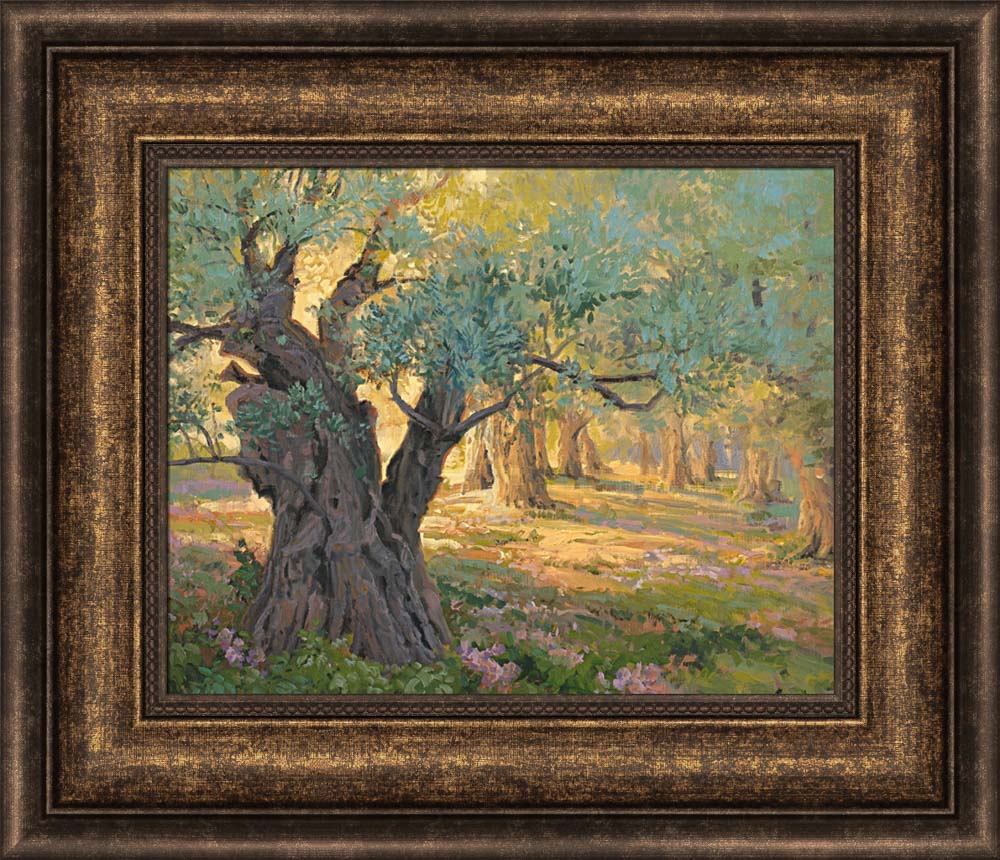 Gethsemane Prayer Garden by Linda Curley Christensen